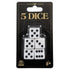 Cardinal Dice Pack of 5 Dice (Hangsell) - Cardinal (Refresh)