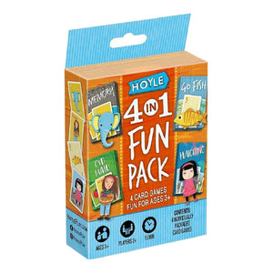 Cartamundi Board & Card Games Hoyle 4 in 1 Fun Pack - Card Game