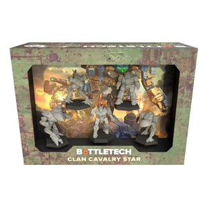 Catalyst Game Labs Miniatures Battletech - Clan Cavalry Star ForcePack (16/04/2025 Release)