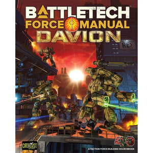 Catalyst Game Labs Miniatures BattleTech - Force Manual Davion (Unknown Release Date)