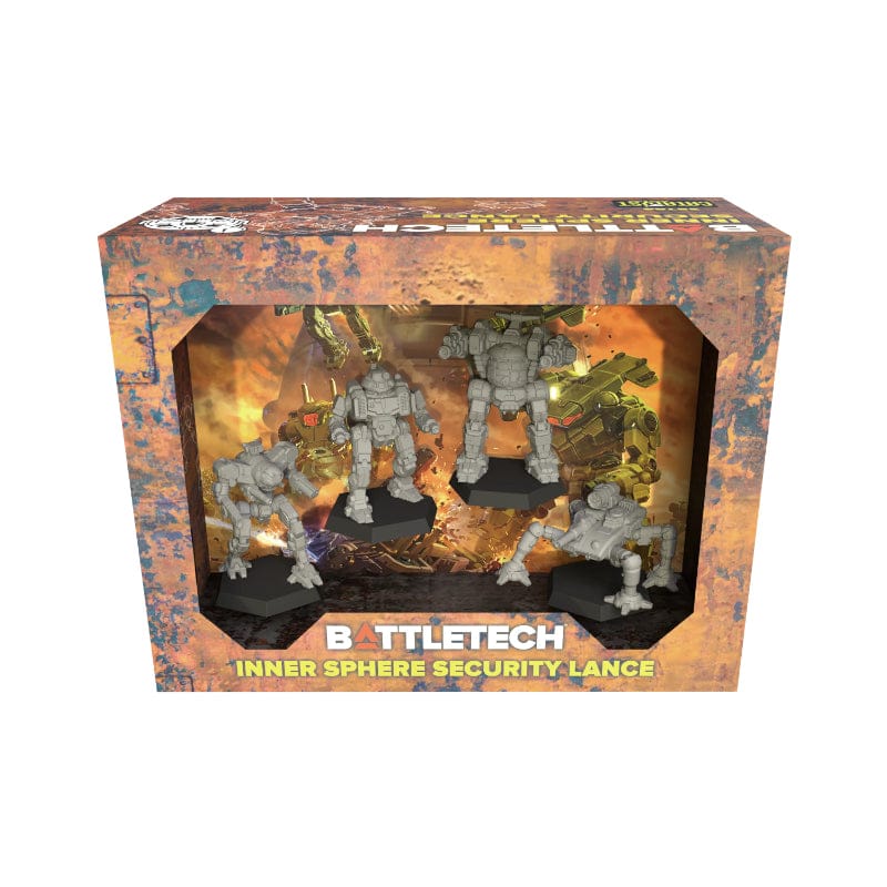 Catalyst Game Labs Miniatures BattleTech - Inner Sphere Security Lance Force Pack