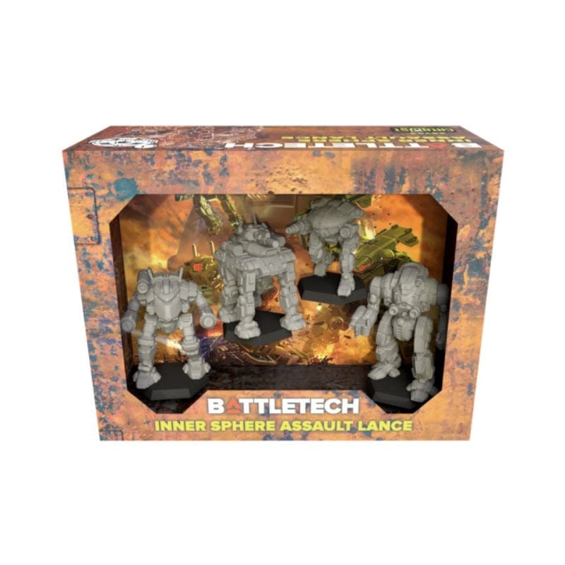 Catalyst Game Labs Miniatures Battletech - Mercenaries - Inner Sphere Assault Lance (TBD 2024 release)