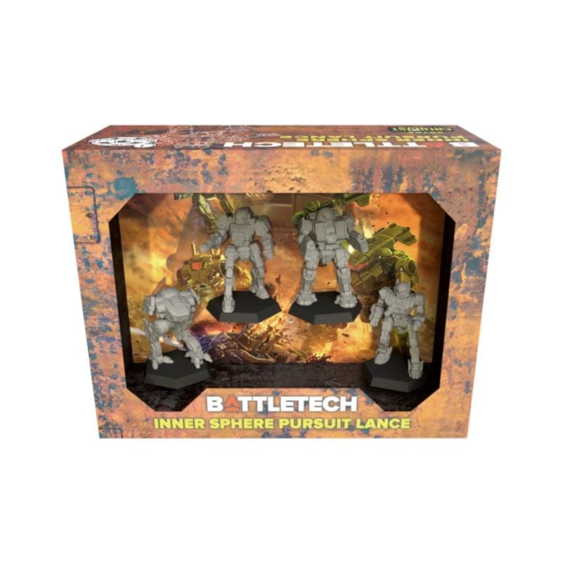 Catalyst Game Labs Miniatures Battletech - Mercenaries - Inner Sphere Pursuit Lance (TBD 2024 release)