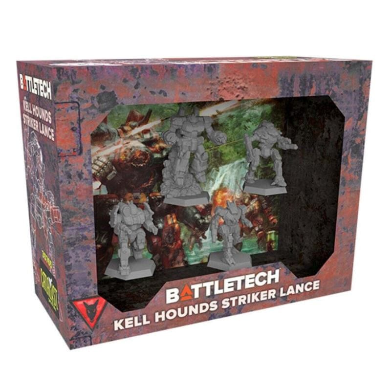 Catalyst Game Labs Miniatures Battletech - Mercenaries - Kell Hounds Striker Lance
