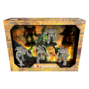 Catalyst Game Labs Miniatures Battletech - Mercenaries - Legendary MechWarriors III (TBD 2024 release)