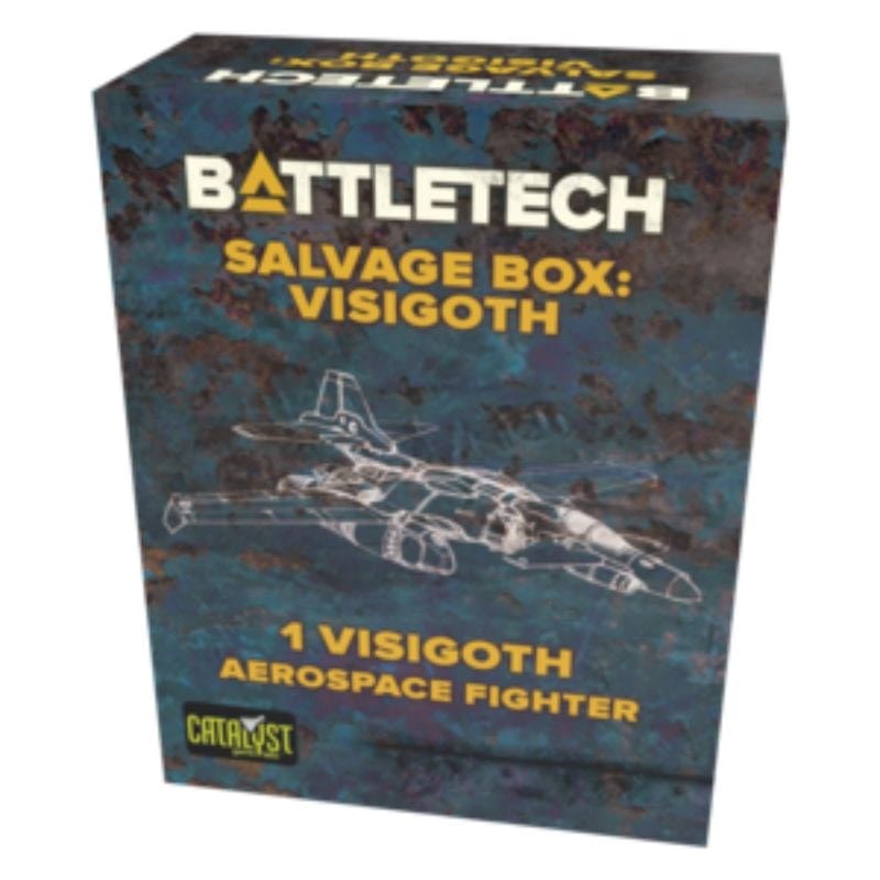 Catalyst Game Labs Miniatures Battletech - Mercenaries - Salvage Box - Visgoth Aerospace Fighter (TBD 2024 release)