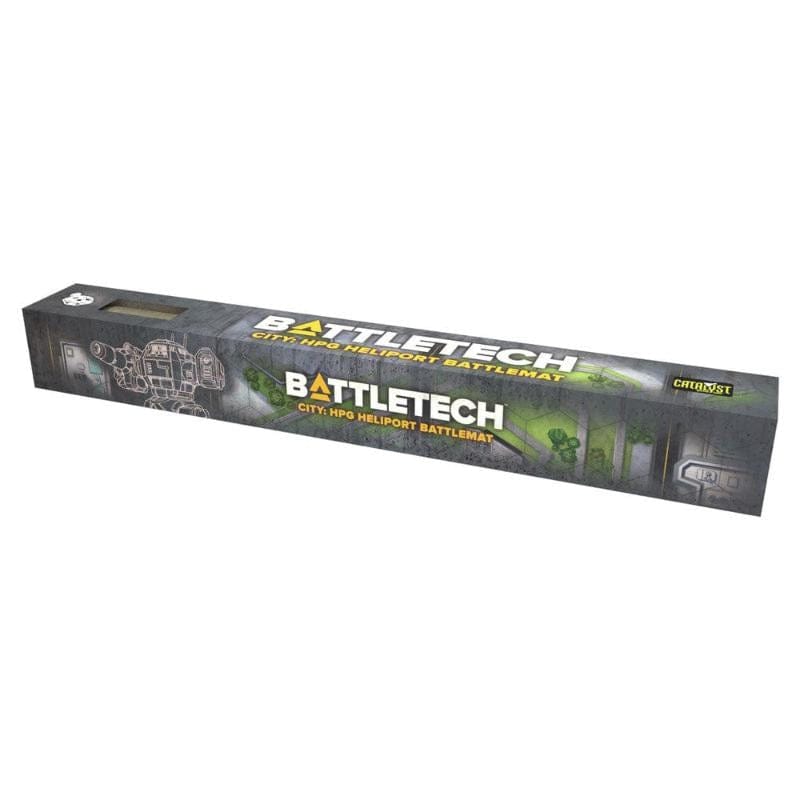 Catalyst Game Labs Miniatures Battletech - Premium BattleMat - City HPG Heliport
