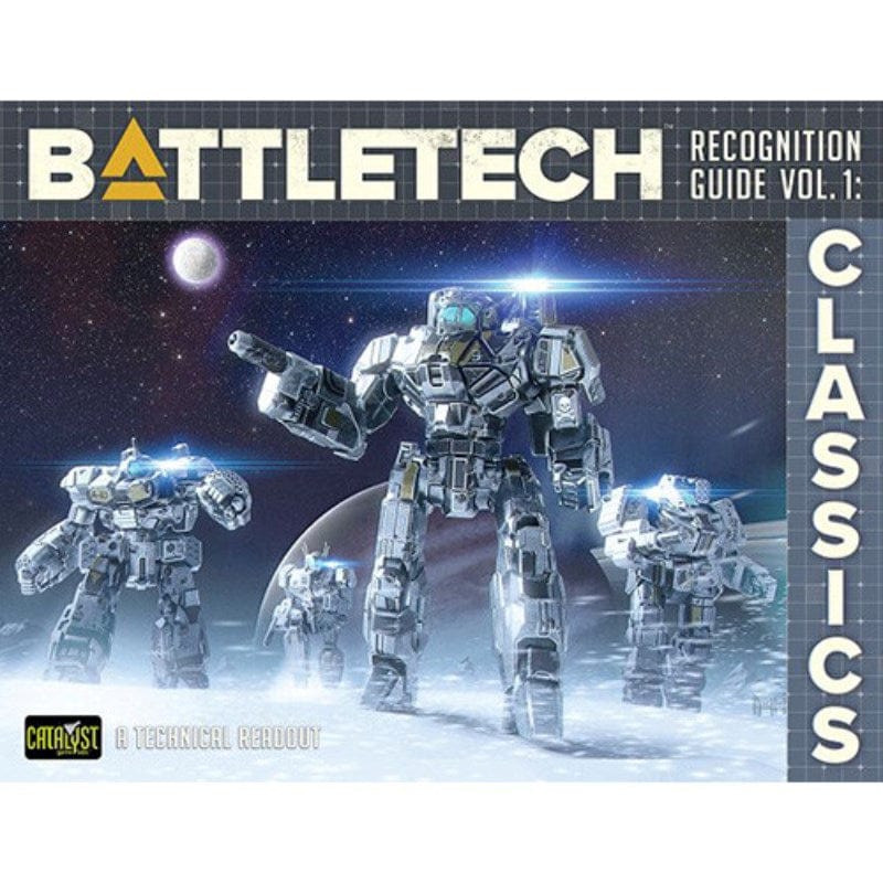 Catalyst Game Labs Miniatures Battletech - Recognition Guide Vol 1 - Classics