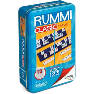 Cayro Board & Card Games Rummi Classic Travel Tin