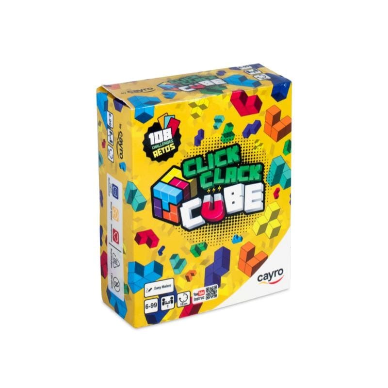 Cayro Logic Puzzles Click Clack - Cube (September 2025 Release)