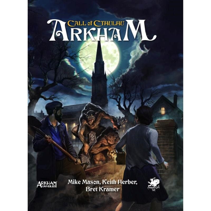 Chaosium Roleplaying Games Call of Cthulhu - Arkham Supplement