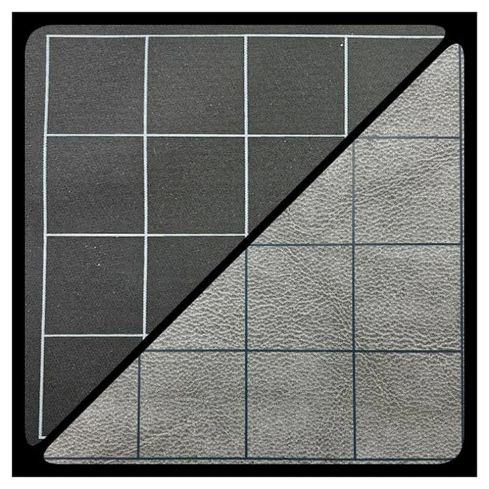 Chessex - Battlemat - 1" Reversible Black-Grey Squares