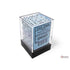 Chessex Dice Dice - Chessex 12mm 36 D6 - Opaque Pastel Blue/Black