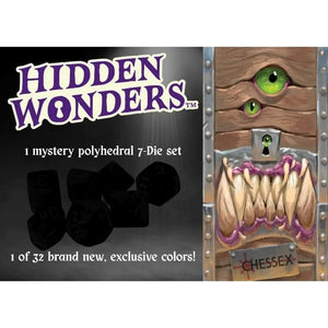 Chessex Dice Dice - Chessex 7 Polyhedrals - Hidden Wonders Set (Assorted)