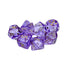 Chessex Dice Dice - Chessex 7 Polyhedrals - Translucent Lavender/Gold (Tube with Bonus Die)