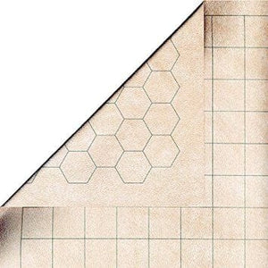 Chessex Roleplaying Games Battlemat - 23.5" x 26" (1" Sq & Hex Reversible)