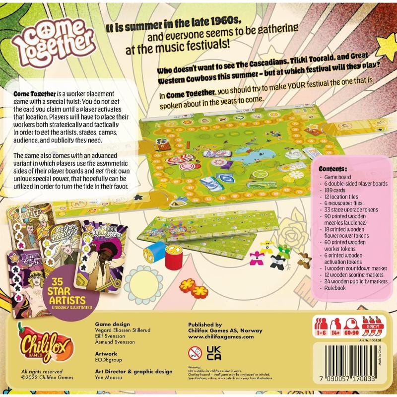 Chilifox Games Board & Card Games Come Together - Board Game