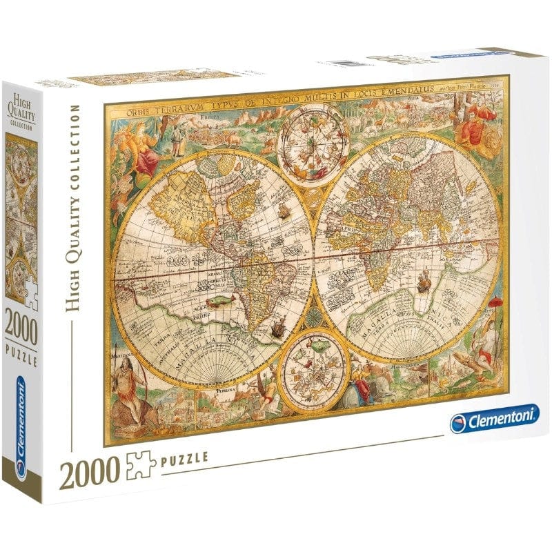 Clementoni Jigsaws Ancient Map (2000pc) Clementoni