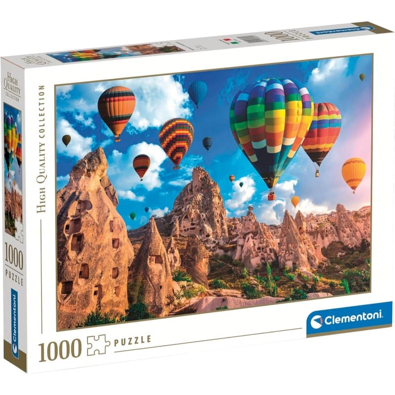 Clementoni Jigsaws Balloons in Cappadocia (1000pc) Clementoni