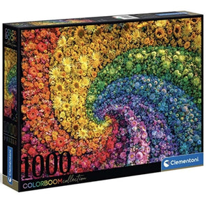 Clementoni Jigsaws Colourbloom - Whirlpool (1000pc) Clementoni