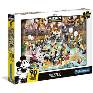 Clementoni Jigsaws Disney Mickey Mouse 90 Years of Magic Puzzle (1000pc) Clementoni