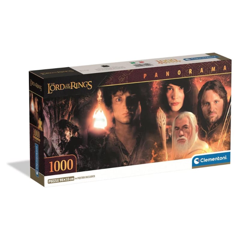 Clementoni Jigsaws Lord of the Rings (1000pc Panorama) Clementoni