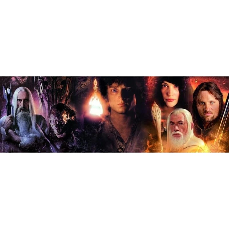 Clementoni Jigsaws Lord of the Rings (1000pc Panorama) Clementoni