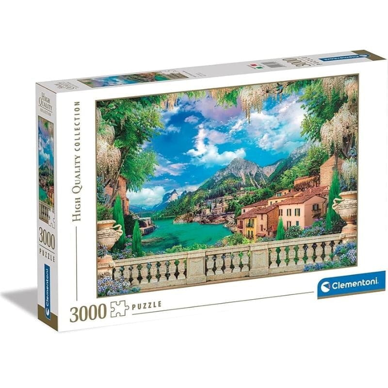 Clementoni Jigsaws Lush Terrace on Lake (3000pc) Clementoni
