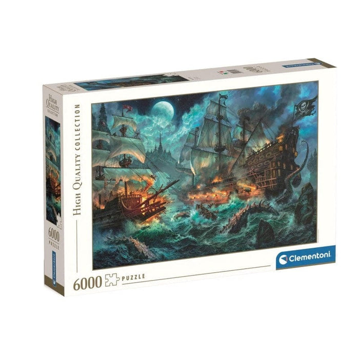 Pirates Battle (6000pc) Clementoni