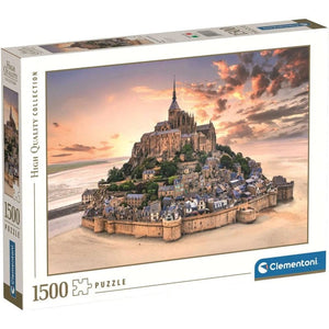 Clementoni Jigsaws The Mont Saint Michel Rising (1500pc) Clementoni
