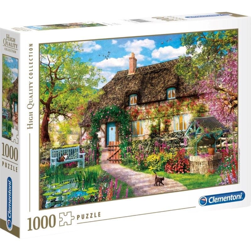 Clementoni Jigsaws The Old Cottage (1000pc) Clementoni