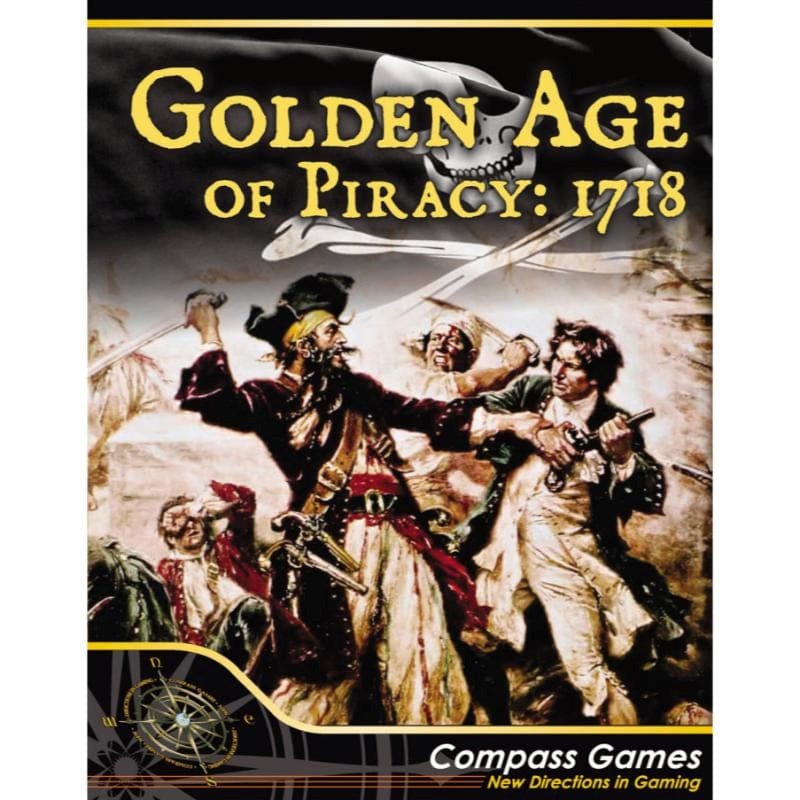 Compass Games Board & Card Games Golden Age of Piracy 1718 (30/06/2025 Release)