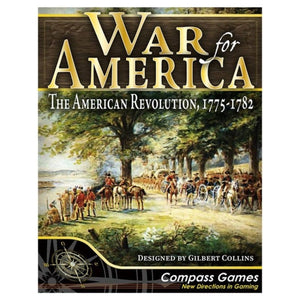 Compass Games Board & Card Games War for America - The American Revolution - 1775 - 1782