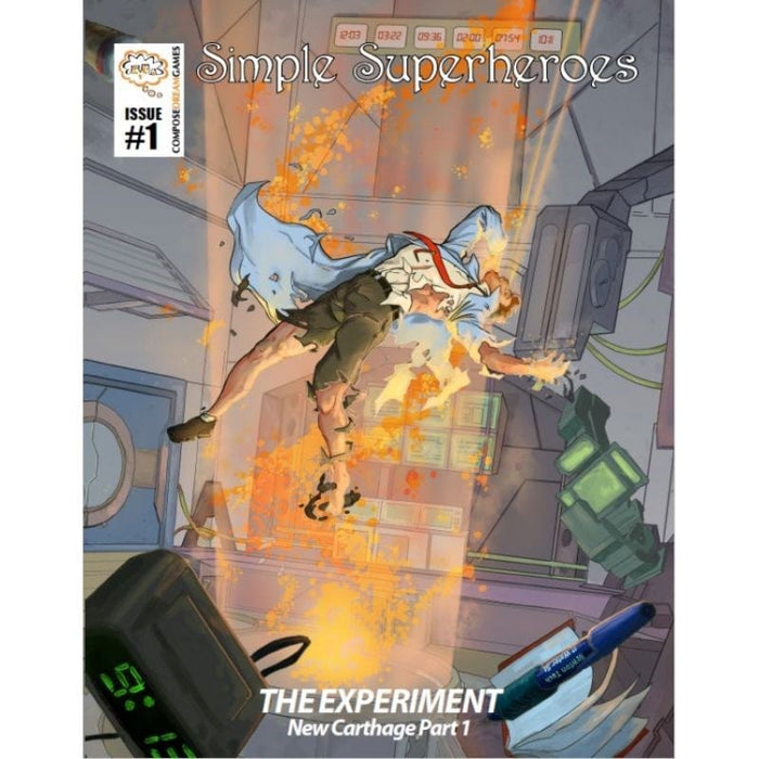 Simple Superheroes Roleplaying Game Issue 1 - The Experiment