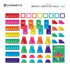 Connetix Novelties Connetix Magnetic Tiles - Bright Creative Pack (104 pc)