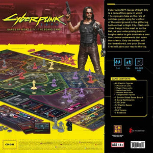 Cool Mini or Not Board & Card Games Cyberpunk 2077 - Gangs of Night City - Board Game