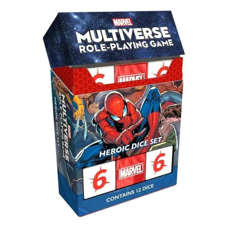 Cool Mini or Not Roleplaying Games Marvel Multiverse RPG - Heroic Dice Set