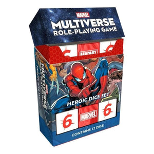 Cool Mini or Not Roleplaying Games Marvel Multiverse RPG - Heroic Dice Set
