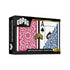 Copag Playing Cards Playing Cards - Copag 100% Plastic 1546 Bridge Size Jumbo Index Double Deck Set (Red/Blue)