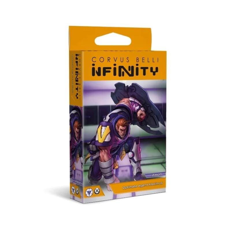 Corvus Belli Miniatures Infinity - ALEPH - Optimate Agent Maximus (29/08/2026 Release)