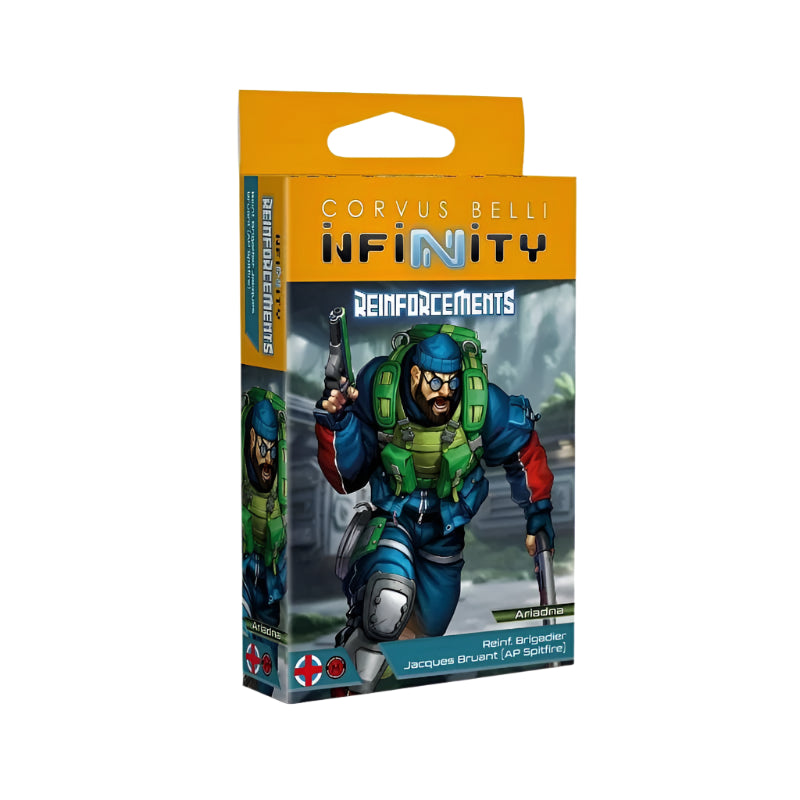 Corvus Belli Miniatures Infinity - Ariadna - Reinf. Brigadier Jacques Bruant (AP Spitfire)