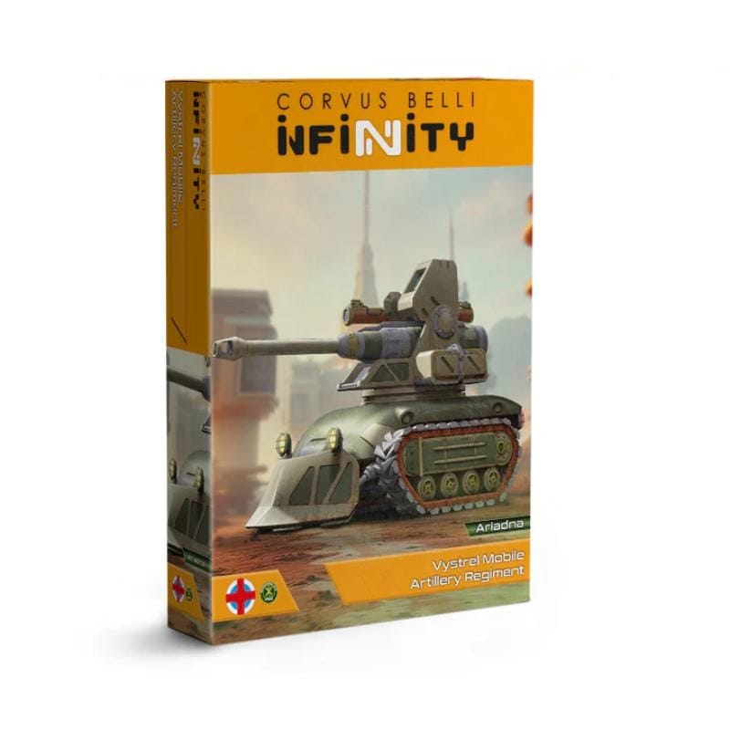 Corvus Belli Miniatures Infinity - Ariadna - Vystrel Mobile Artillery Regiment (July 2025 Release)