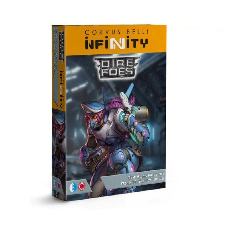 Corvus Belli Miniatures Infinity - Dire Foes Mission Pack 15 Barrenlands (July 2025 Release)