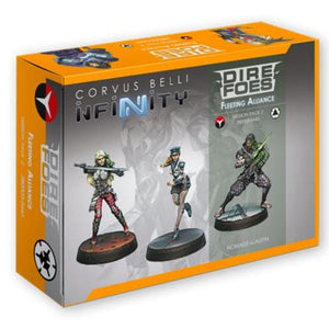 Corvus Belli Miniatures Infinity - Dire Foes Mission Pack 2 - Fleeting Alliances (Boxed)