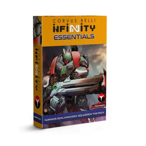 Corvus Belli Miniatures Infinity - Essentals - Nomads - Szalamandra Squadron TAG Pack (June 2025 Release)