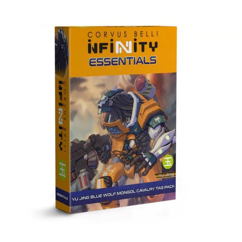 Corvus Belli Miniatures Infinity - Essentals - Yu Jing - Blue Wolf Mongol Cavalry TAG Pack (June 2025 Release)