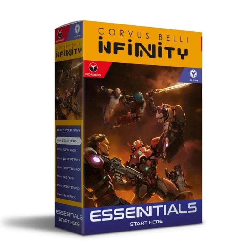 Corvus Belli Miniatures Infinity - Essentials Start Here - Nomads vs ALEPH