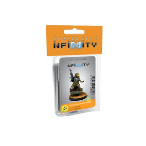 Corvus Belli Miniatures Infinity - Haqqislam - Mukthar, Active Response Unit (Hacker)