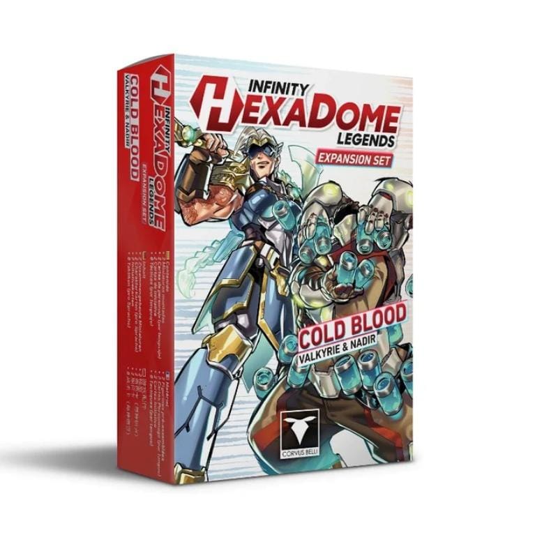 Corvus Belli Miniatures Infinity - HexaDome Legends - Cold Blood - Valkyrie & Nadir - Expansion Set (29/08/2026 Release)