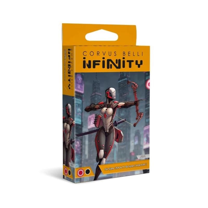 Corvus Belli Miniatures Infinity - JSA - Ninjas (Sniper/Hacker) (29/08/2026 Release)